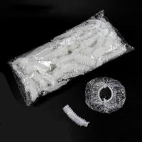 Orejeras desechables impermeables para salón de belleza, gorros protectores para las orejas, transparentes, para baño y ducha, 100 piezas - details 2