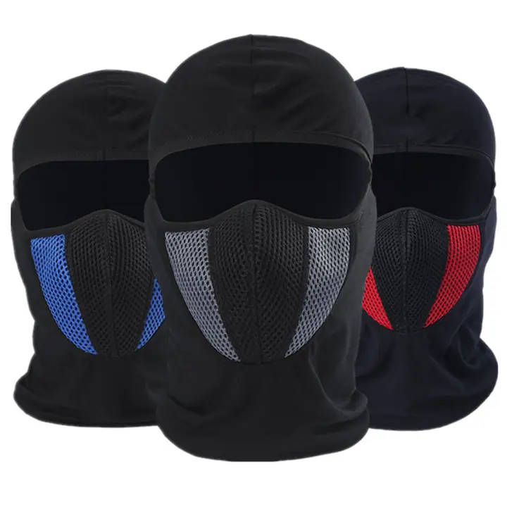 Máscara Completa Transpirable para Motocicleta Balaclava para Moto y Motocross - 1