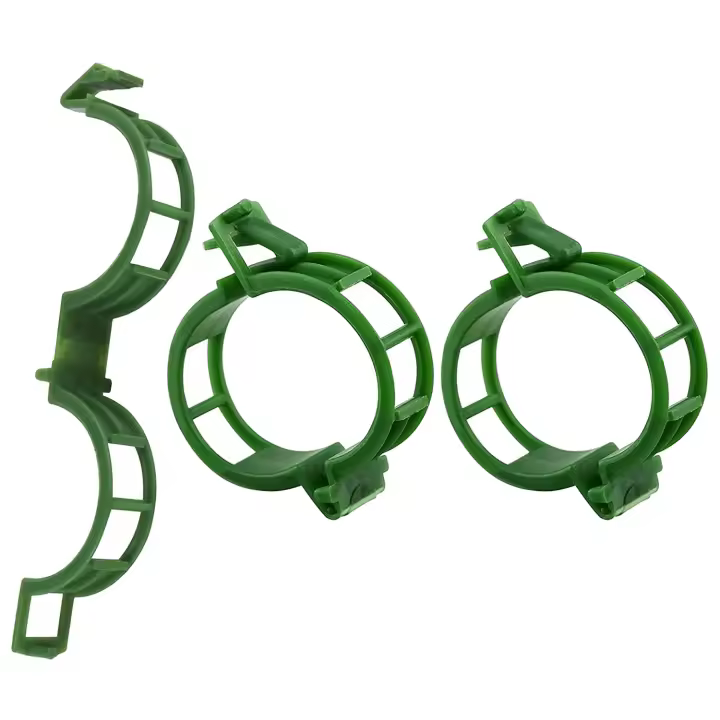 Clips de plástico para plantas, protección reutilizable, herramienta de fijación de injerto, suministros de jardinería para vegetales y tomates, 300 piezas - 1