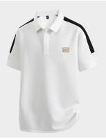 Camiseta manga corta hombre polo holgado antibacteriano adelgazante polo cómodo transpirable - details 9