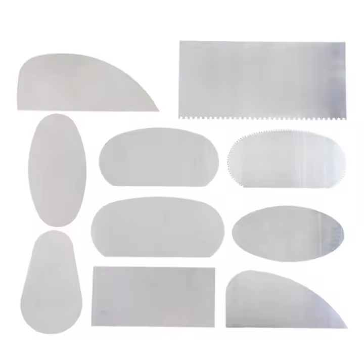 Rascador de Arcilla de Cerámica de Acero Inoxidable 10Pcs Herramientas de Cerámica para Barro de Polímero Cortador de Cerámica con Ranuras - 1