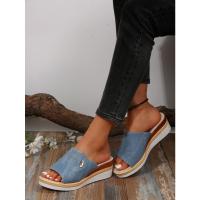 Zapatos de mujer con tacones de cuña de verano - details 4