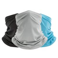 Mascarilla transpirable de seda de hielo para ciclismo, máscara facial completa de Color sólido, bufanda de polaina para el cuello, pasamontañas para deportes al aire libre, protección solar UV - details 3