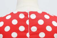 Vestido de Princesa de Verano Retro para Niña Hepburn Lentejuelas, Algodón Ligero, Estilo Vintage de los 50 - details 17