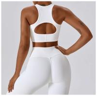 Sujetadores deportivos para mujer, ropa interior de alta intensidad para gimnasio, correr, Yoga, hermosa espalda seca, a prueba de golpes, sujetador de entrenamiento de canalé, Fitness sin costuras - details 7
