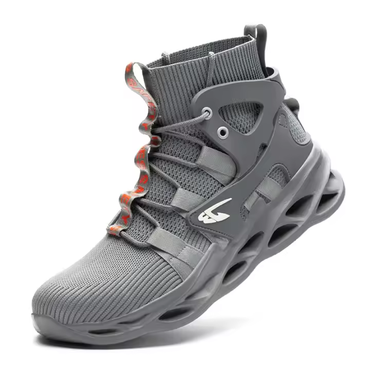 Zapatos De Trabajo De Seguridad Indestructibles Con Puntera De Acero, Botas Deportivas Transpirables Para Exteriores, Zapatillas De Deporte, Botas De Construcción De Seguridad - 1