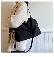 Quiero este bolso de gran capacidad, bolso de hombro informal de moda, bolso vintage mate para las axilas - details 10
