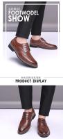 Zapatos formales de oficial, zapatos de cuero para hombre - Compras en línea - details 6