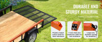 SucceBuy Trail Tailgate Lift Assist, capacidad de carga máxima de 180 libras, compatible con portón trasero de remolque utilitario, riel lateral de 10-24 pulgadas, rampa de altura de 4-6 pies - details 3