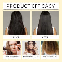 Nutre y cuida el cabello brillante, seco y encrespado, aceite esencial ligero y no graso para el cuidado del cabello - details 8