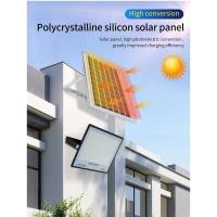 Reflector Solar estrellado para exteriores, lámpara Led de alta potencia superbrillante para jardín, controlado por luz impermeable, 100W, 200W, 300W - details 7