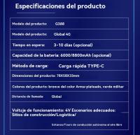 Walkie-talkie de red pública global, teléfono civil de larga distancia 4G, intercomunicador G388 de larga distancia de 5000km - details 13