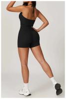 Conjunto de Shorts de Yoga de Cintura Alta Secado Rápido, Cómodo, Plegable, Belleza - details 16