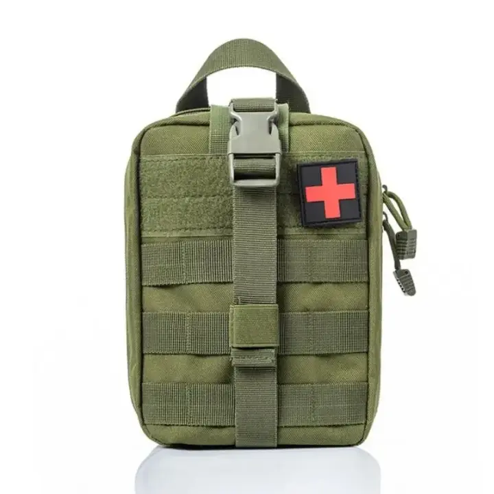 Kit de Supervivencia de Primeros Ayudos Contenedor Impermeable Oxford Equipo de Camping y Escalada al Aire Libre Bolsa de Seguridad Universal - 1