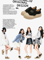 Cuero pan zapatos de las mujeres de la primavera nuevos zapatos retro de velcro de la junta plataforma casual zapatos blancos zapatos versátiles - details 1