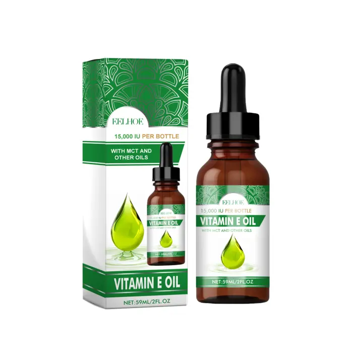 La vitamina E repara el cabello teñido con calor dañado, hidrata la piel seca e irritada y proporciona aceite esencial multiefecto. - 1
