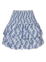 Ral plisado corto para mujer, falda Vintage de cintura alta con volantes, vestido bohemio de vacaciones para mujer - details 7