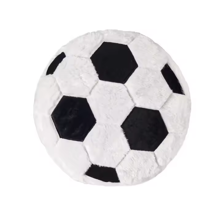 Almohada Creativa de Fútbol Cojín para Abanico, Regalo de Año Nuevo para Amantes del Fútbol - 1