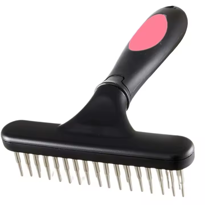 Peine para Mascotas Peine de Aguja para Eliminar el Cabello Flotante Herramienta de Belleza para Perros y Gatos Peine de Uñas - 1