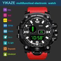 Reloj Deportivo de Lujo Premium Resistente al Sudor Luminoso Multifuncional con Pulsera de Cuero - details 18