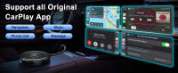 Adaptador CarPlay inalámbrico 2024 - Adaptador inalámbrico Apple Carplay Convertir cable a Dongle CarPlay inalámbrico 5Ghz WiFi Auto Connect Actualización en línea para iPhone iOS 10+ y OEM CarPlay con cable - details 2