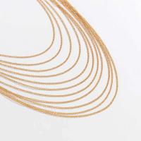 Cadena de Pecho de Metal Dorado con Flecos Joyería de Encanto para Mujer 2023 - details 5