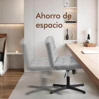 Medio,Silla de Oficina,Ancha sin Ruedas,Silla ergonómica para Juegos,Silla Dresser Regulable en Altura,Silla - details 2
