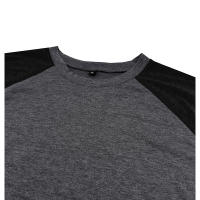 Camisetas Largas para Hombres Moda Casual con Color Contraste Perfecto para Primavera Otoño - details 5