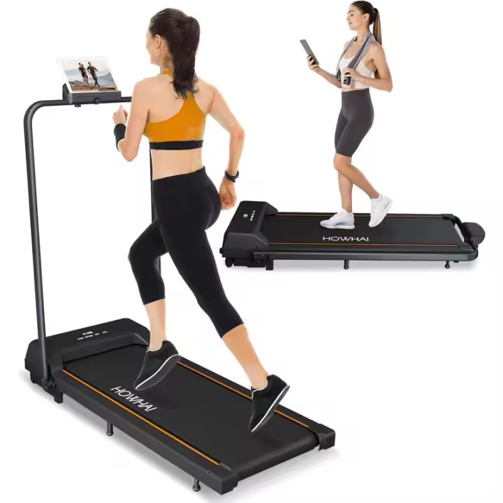 Treadmill de Escritorio HOWHAI 2 en 1 Plegable 6.2 MPH Control Remoto Pantalla LED Deportes y Salud - 1