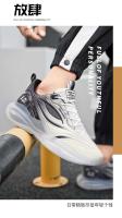 Zapatos deportivos ligeros de malla transpirable para hombre con suela de PVC, correas suaves, estilos para caminar y correr en primavera y verano, - details 2