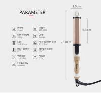 Peluquería Eléctrica Kemei Hierro de Alisa 3en1 para Rizos y Liso Enchufe Estándar Europeo - details 3