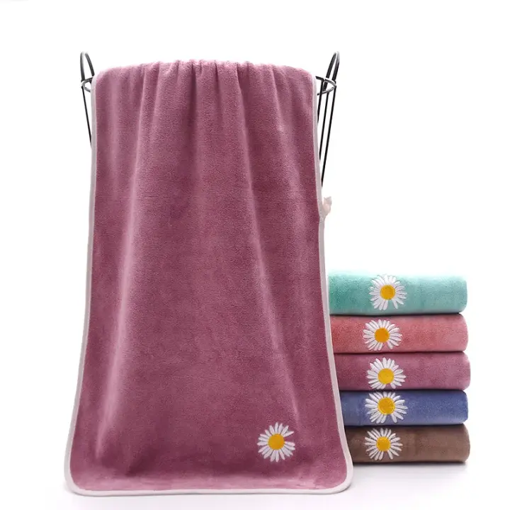 Toalla de Cara para Familia Suave y Absorbente Ideal para Uso Doméstico y de Viaje 34x75cm - 1