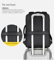 Mochila de viaje de gran capacidad para hombre, bolsa para ordenador portátil de negocios con carga USB, bolso personalizable para exteriores - details 28