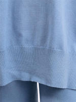 BGTEEVER-suéteres cálidos de manga larga para mujer, jersey de cuello alto y pantalones de pierna ancha de punto, trajes elegantes e informales, 2 piezas - details 17