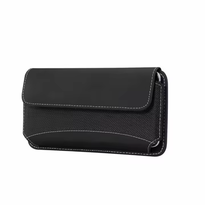 Clip de cinturón duradero, bolsa de nailon para teléfono Colth, riñonera para teléfono móvil de 4,7-6,9 pulgadas, funda para teléfono, funda con Clip para teléfono para hombre - 1