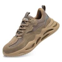 Zapatos de seguridad para hombre con cierre de aislamiento, zapatillas ligeras indestructibles, resistentes a los golpes, punta de acero, 6KV - details 10