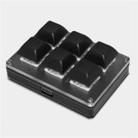 Teclado inalámbrico personalizable con 6 teclas 2.4G, USB, Bluetooth, Trimodo, Personalización, Teclas intercambiables en caliente - details 4