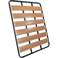 Cama 90 x 190 cm |   Somier con 4 Patas |   Láminas Madera de 17 cm y Estructura de Tubos de Acero - details 3