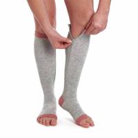 Calcetines de compresión antivenas varicosas, cuidado médico, Edema de circulación sanguínea, calcetines hasta la rodilla para diabéticos - details 5