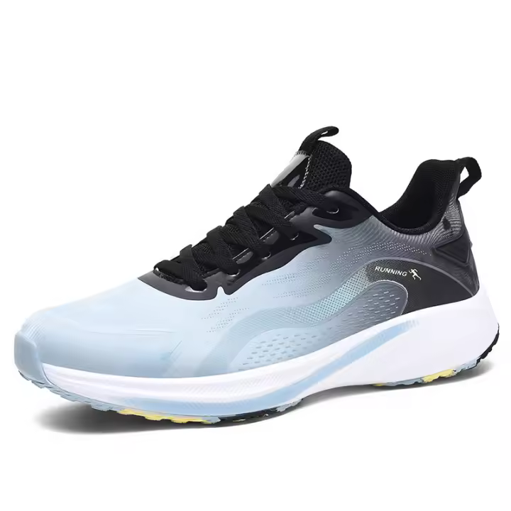 Verano de gran tamaño 48 antideslizante y amortiguador para hombres, zapatos para correr de malla para hombres, zapatos deportivos transpirables, zapatos de maratón para hombres - 1