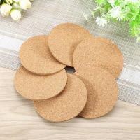 Posavasos de corcho Natural para mesa, accesorios de cocina, alfombrilla redonda para taza de café y té, decoración de escritorio, 50/100 piezas - details 2
