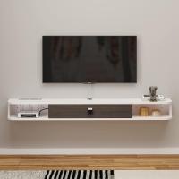Soporte de TV de Madera Flotante Estante de Pared para TV Mueble de Madera para TV Colgante - details 17