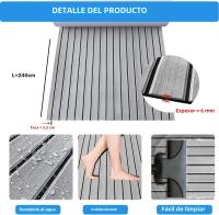 Accesorios de Barco de Ocio Teca Sintética EVA para Barco Antideslizante Autoadhesiva - details 8