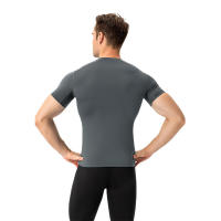Camiseta de compresión de manga corta para hombre, de capa base camiseta interior, camiseta atlética - details 19