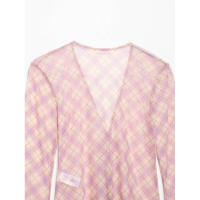 Vestido camisero de malla de seda estampado con diseño de moda francesa para mujer nueva de primavera 5039348119 - details 9