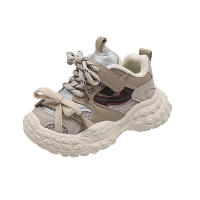 Zapatillas deportivas para niños 2025 primavera nuevos compañeros de clase transpirables zapatos de papá de moda casual para niños zapatos ligeros para niña pequeña - details 14