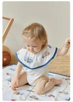 Babero de gasa de algodón de bambú para bebés y niños, Baberos para comer, espesamiento impermeable giratorio multicapa - details 19