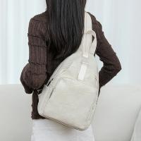 Nuevas Mochilas de Cuero PU para Mujer Bolsa Multifunción para Teléfono Mochilas Escolares - details 4