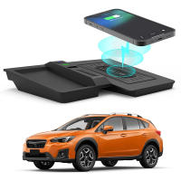 Cargador inalámbrico para automóvil 15W QI para Subaru Xv Crosstrek 2019-2024 Soporte de carga rápida Accesorios de interior Placa de carga - details 4