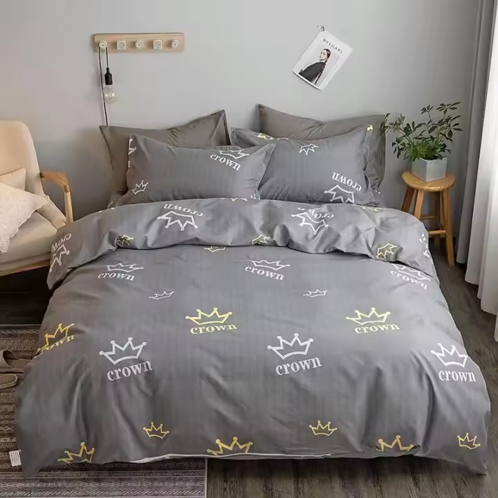 Juego de Ropa de Cama de Lujo Edredón Tamaño King, Sábana y Funda de Almohada - 1